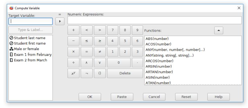 pspp syntax