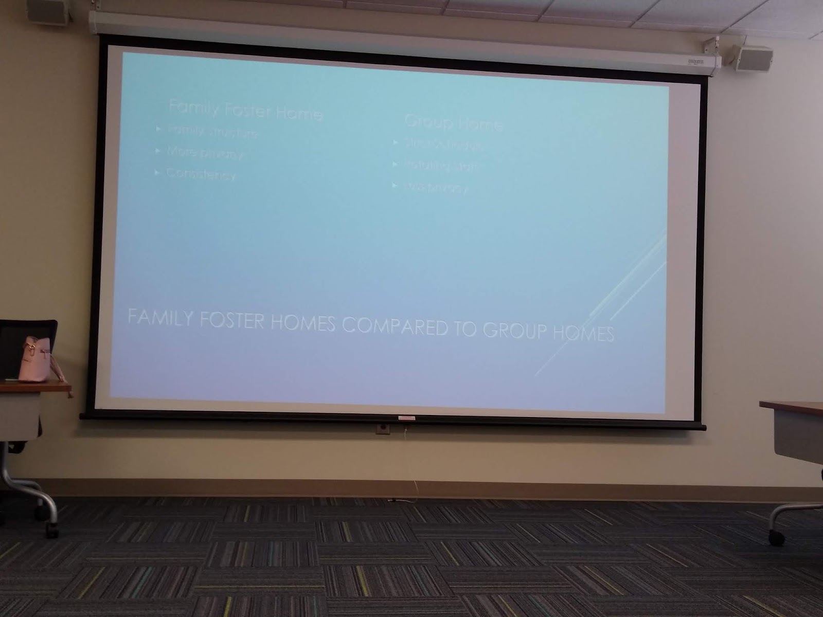 Slide with white text on a light blue background